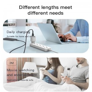 کابل لایتنینگ فست شارژ 2.4 آمپر یسیدو CA97L طول 1.2 متر