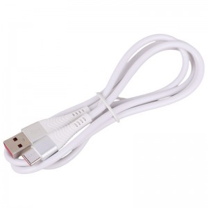 کابل تایپ سی فست شارژ Shoosh SH406C 5A 1.1m