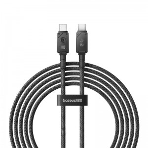 کابل تبدیل فست شارژ Baseus Unbreakable Series P10355800221-01 Type-C To Type-C PD 100W 2m