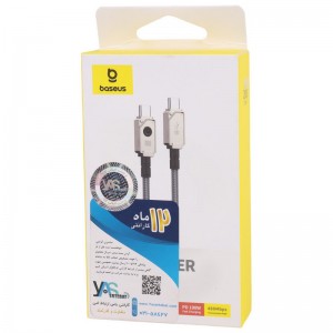 کابل تبدیل فست شارژ Baseus Unbreakable Series P10355800221-01 Type-C To Type-C PD 100W 2m