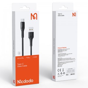 کابل تایپ سی فست شارژ Mcdodo CA-2271 3A QC4.0 1m