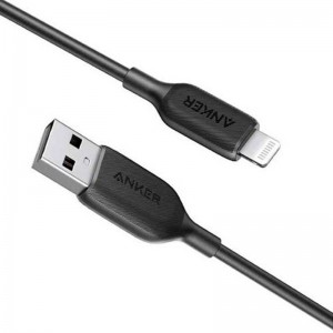 کابل آیفونی Anker PowerLine III A8812 2.4A 0.9m