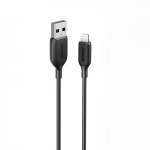 کابل آیفونی Anker PowerLine III A8812 2.4A 0.9m