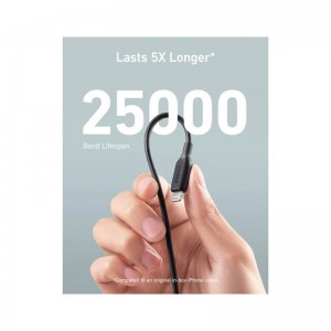 کابل آیفونی Anker PowerLine III A8812 2.4A 0.9m