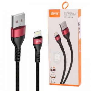 کابل لایتنینگ 2.4 آمپر بیوا C-16L طول 1.2 متر