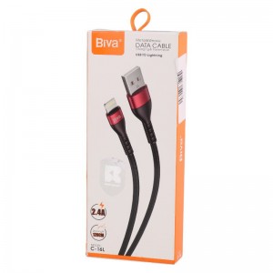 کابل آیفونی Biva C-16L 2.4A 1.2m