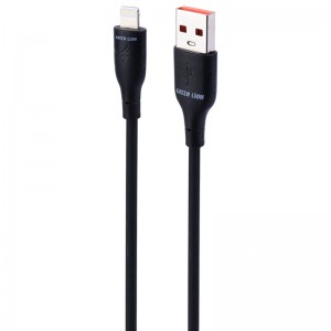 کابل لایتنینگ فست شارژ 12 وات گرین لاین GNPVCUSALGBK طول 1 متر