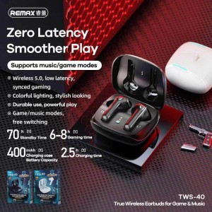 هندزفری بلوتوثی ریمکس TWS-40