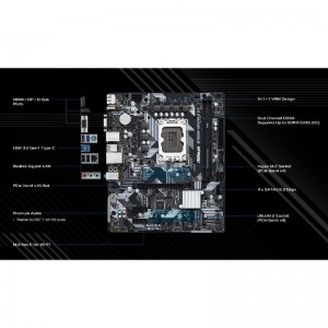 مادربرد ازراک B760M-HDV/M.2 DDR4