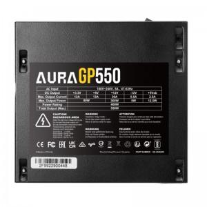 پاور 550 وات گیم دیاس Gamdias Aura GP550 White
