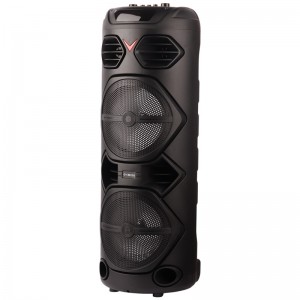 اسپیکر چمدانی بلوتوثی GY-8823G + میکروفون و ریموت کنترل