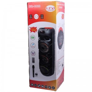 اسپیکر چمدانی بلوتوثی DR-8820 + میکروفون و ریموت کنترل