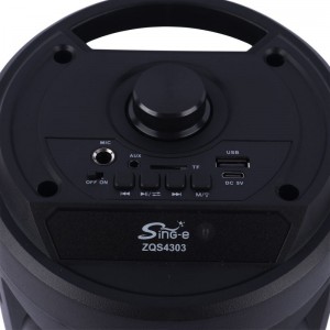 اسپیکر بلوتوثی سینگ ای ZQS4303 + میکروفون و ریموت کنترل