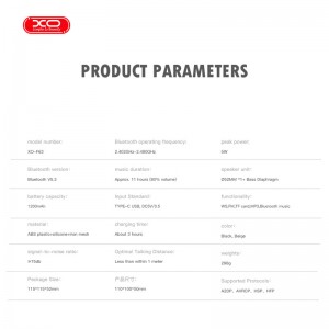 اسپیکر بلوتوثی ایکس او XO-F63