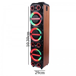 اسپیکر چمدانی بلوتوثی سینگ ای ZQS8315 + میکروفون و ریموت کنترل