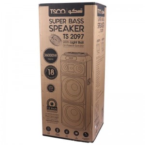 اسپیکر خانگی ایستاده TSCO TS 2097 + میکروفون و ریموت کنترل