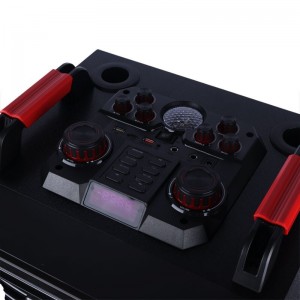 اسپیکر چمدانی بلوتوثی رویال Partybox RSB-1230 + میکروفون و ریموت کنترل