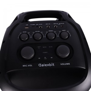 اسپیکر چمدانی بلوتوثی گلکس بیت GS-61 + میکروفون و ریموت کنترل