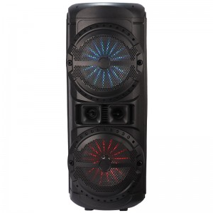 اسپیکر چمدانی بلوتوثی رم و فلش خور Sing-E ZQS12201 + میکروفون و ریموت کنترل