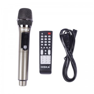 اسپیکر چمدانی بلوتوثی هیسکا Party Box 1009 + میکروفون و ریموت کنترل