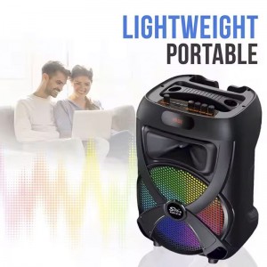 اسپیکر چمدانی بلوتوثی سینگ ای ZQS-ZQS12147+ میکروفون و ریموت کنترل