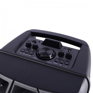 اسپیکر چمدانی بلوتوثی رم و فلش خور Sing-E ZQS8210 + میکروفون و ریموت کنترل
