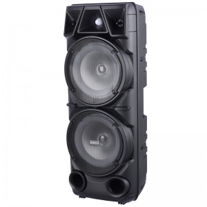 اسپیکر چمدانی بلوتوثی رم و فلش خور Sing-E ZQS8210 + میکروفون و ریموت کنترل
