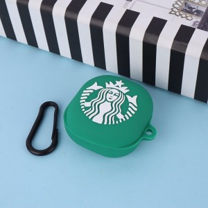 کاور عروسکی گلکسی بادز Live / Live Pro / Live Pro 2 / Fe طرح Starbucks