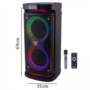اسپیکر چمدانی بلوتوثی اپی مکس EPIMAX-777 + میکروفون و ریموت کنترل