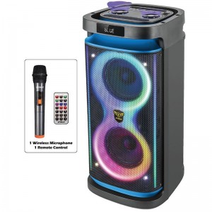اسپیکر چمدانی بلوتوثی اپی مکس EPIMAX-776 + میکروفون و ریموت کنترل