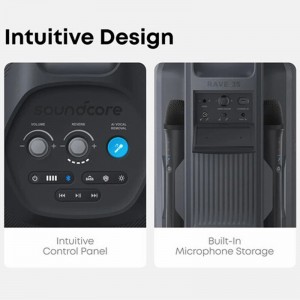 اسپیکر چمدانی بلوتوثی انکر SoundCore Rave 3S A31A3 + میکروفون