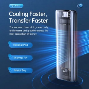 باکس هارد M.2 NVMe SSD اوریکو AM2C3-G2