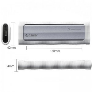 باکس هارد M.2 NVMe SSD اوریکو AXM2S-G2