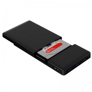 باکس هارد 2.5 اینچی و هاب 3 پورت اوریکو 2588H3