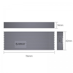 باکس هارد M.2 NVMe SSD اوریکو M233C3-G4