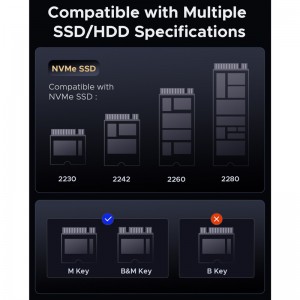 داک M.2 و هارد 2 سینی اوریکو IT28E-C Type-C
