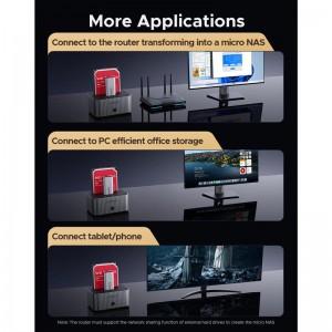 داک M.2 و هارد 2 سینی اوریکو IT28E-C Type-C