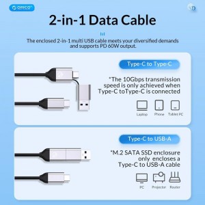 داک هارد 1 سینی اوریکو Orico 6616C3 Type-C / USB