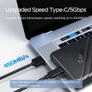 باکس هارد 2.5 اینچی HDD/SSD اوریکو 25PW1-C3