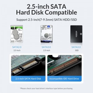باکس هارد 2.5 اینچی HDD/SSD اوریکو 25PW1-C3