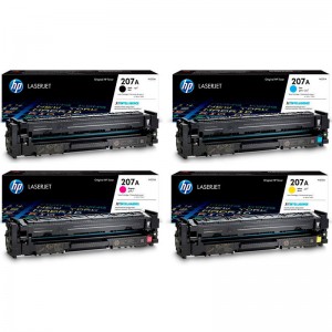 کارتریج لیزری رنگی HP LaserJet 207A بسته 4 عددی