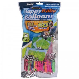 بادکنک آب بازی Baby Balloons بسته 111 عددی