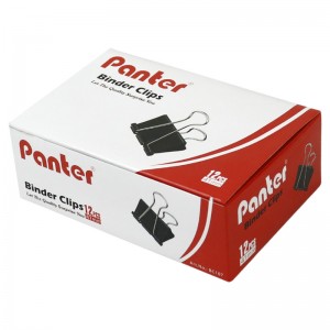 گیره دوبل Panter BC107 41mm بسته 12 عددی