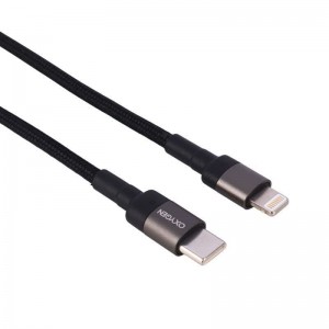 کابل تایپ سی به لایتنینگ فست شارژ 30 وات اکسیژن LX-1 طول 1 متر