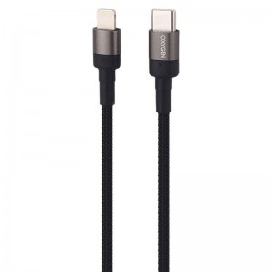 کابل تایپ سی به لایتنینگ فست شارژ 30 وات اکسیژن LX-1 طول 1 متر