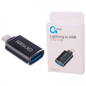 تبدیل USB3.0 OTG به لایتنینگ اکسیژن R-1