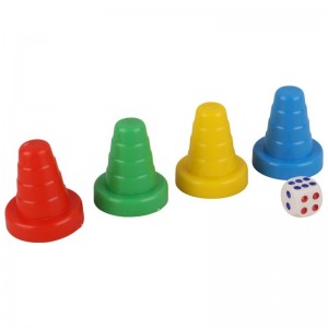 بازی فکری منچ و مارپله پارچه ای 40*40 سانتی متر