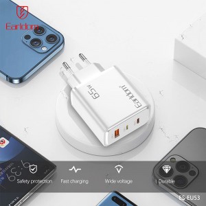 شارژر دیواری 65 وات ارلدام ES-EU53 PD 3.25A