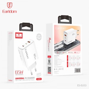 شارژر دیواری 65 وات ارلدام ES-EU53 PD 3.25A
