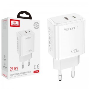 شارژر دیواری 20 وات ارلدام ES-EU50 PD 3A